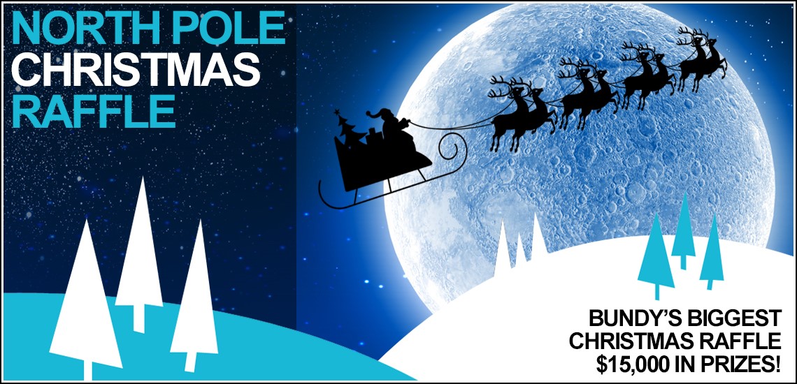 $15,000 North Pole Christmas Raffle