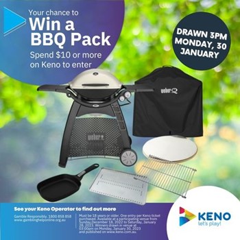 Keno Win a Weber BBQ Pack thumbnail image