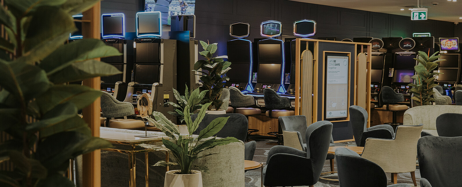 View of The Waves pokies room