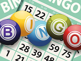 Bingo spelled across multiple balls in graphic