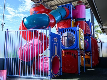 Playground at the Little Waves Play Facility