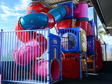 Playground at Little Waves play facility