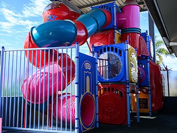 Playground at Little Waves play facility