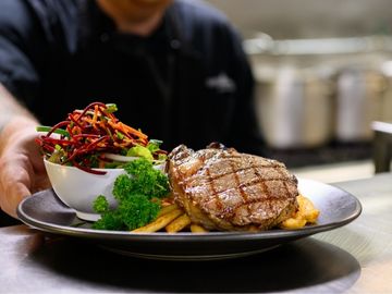 Family dining at Rock Salt Bar & Grill