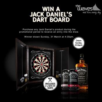 Win a Jack Daniel's Dart Board  thumbnail image