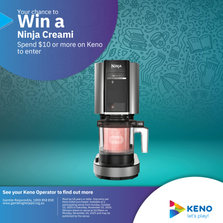 Keno Win a Ninja Creami! feature image